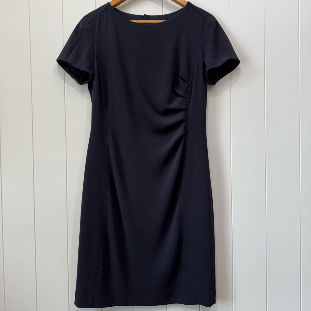 Marc Cain Ruched Sheath Dress Women’s Size 8 or Medium